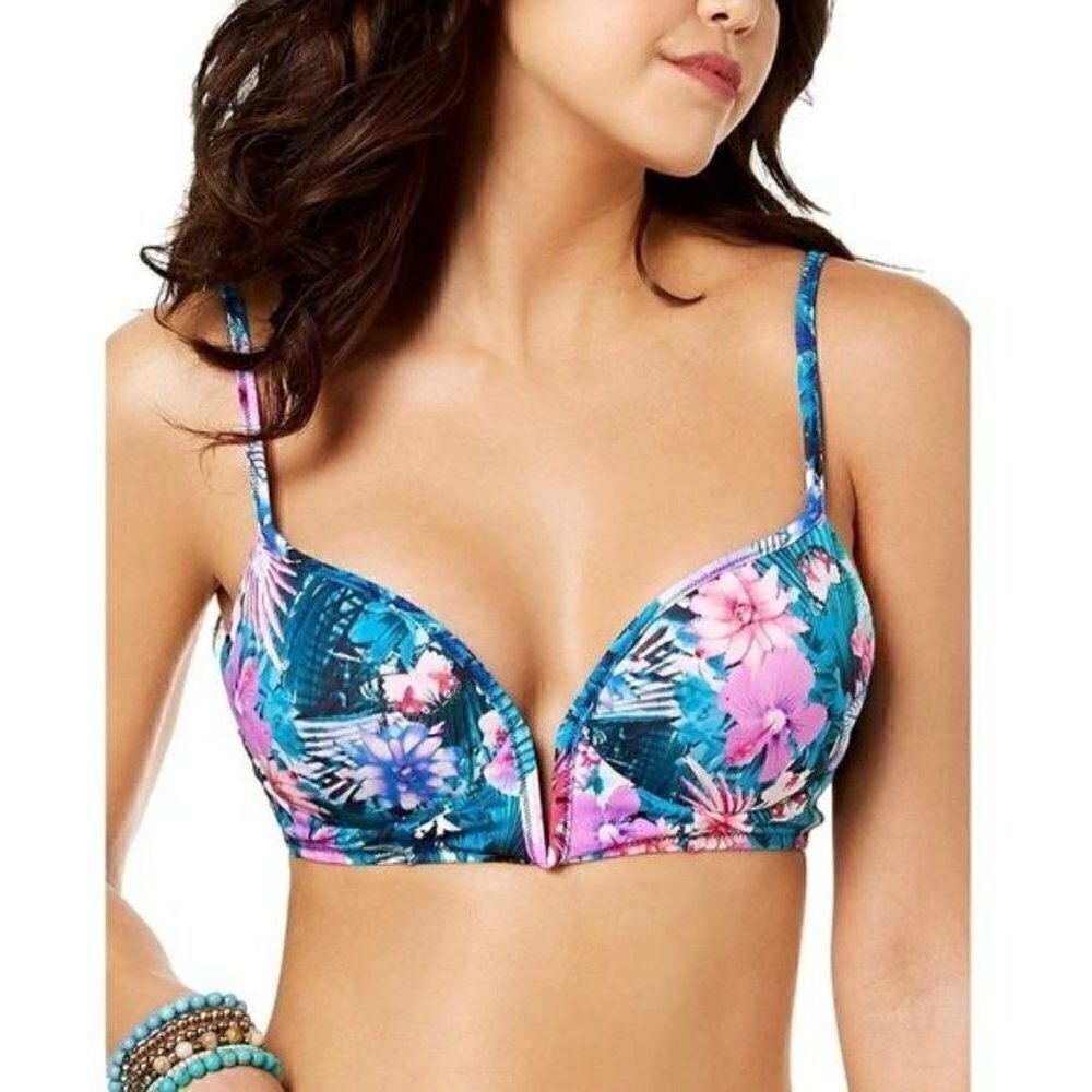 NWT Sundazed Floral Bikini Top
